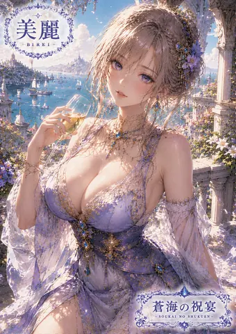 蒼海を望む祝宴の麗姫 thumbnail