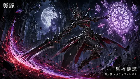 月下を裂く黒鎧機兵 thumbnail