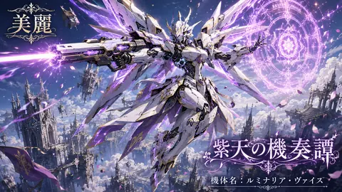 紫天の機奏譚：聖都を翔ける白金機甲 thumbnail