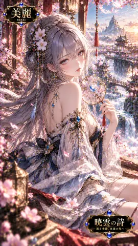 桜雲に佇む麗しき姫 thumbnail