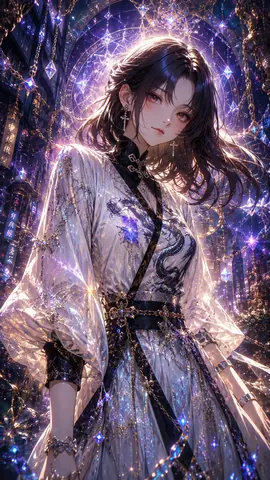 紫晶魔法都市の白装束の女性 thumbnail
