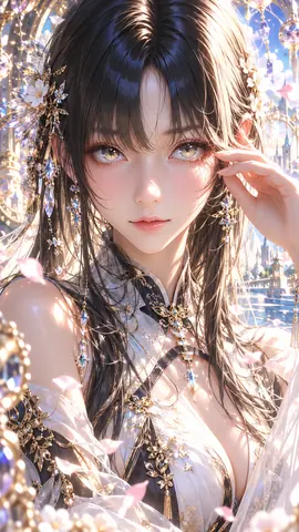 幻想の神殿に佇む金飾りの姫 thumbnail