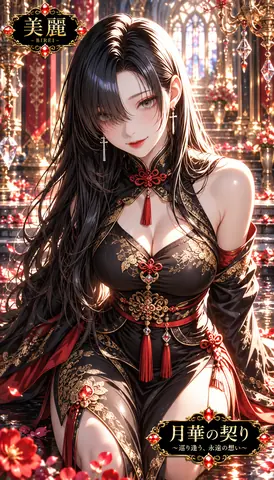 金彩に咲く月華の契り thumbnail