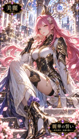 桜舞う宮殿の麗華 thumbnail