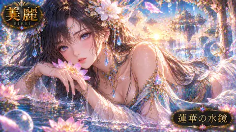 蓮華の水鏡と幻想の乙女 thumbnail