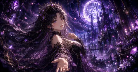 月夜の紫晶のゴシック魔術師 thumbnail