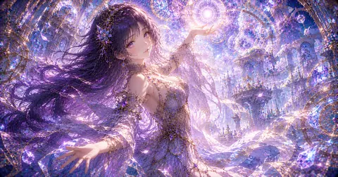 紫の髪の星宮舞姫 thumbnail