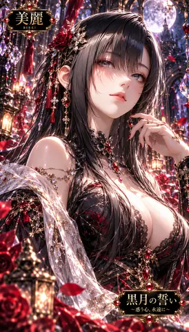 黒月の誓いと美麗の薔薇 thumbnail
