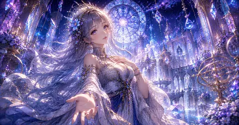 星降る夜の聖堂の幻想姫 thumbnail