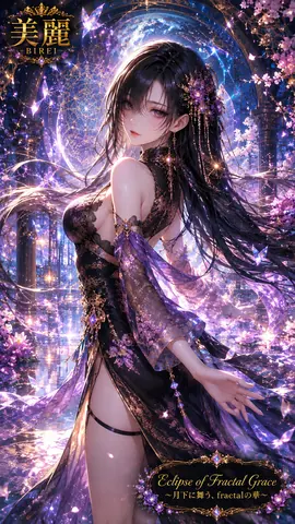 月下に舞う紫苑の華 thumbnail