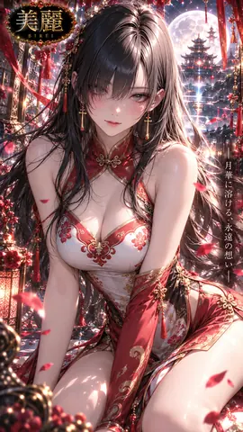 月華に咲く紅白の麗人 thumbnail