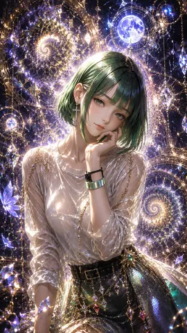 緑髪の幻想宮殿の少女 thumbnail