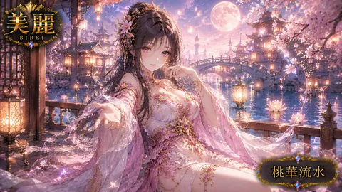 桃華流水、月夜の幻想都 thumbnail
