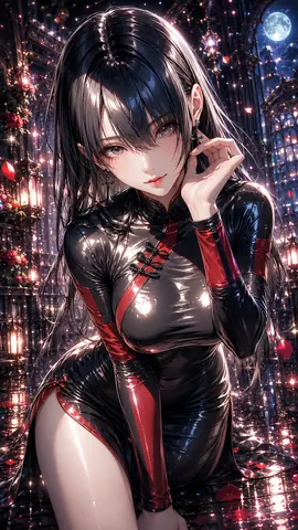 月夜の黒紅ゴシック令嬢 thumbnail