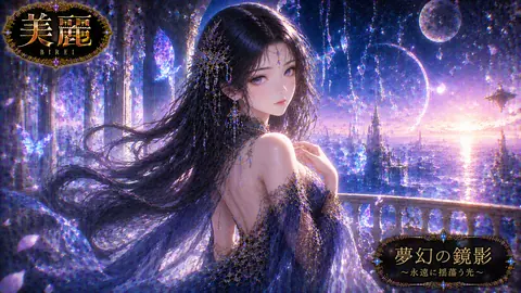 夢幻の星空に佇む麗姫 thumbnail