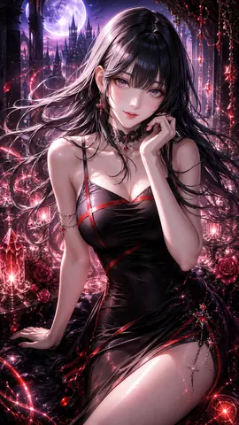 月夜の紅薔薇ゴシックバルコニー thumbnail