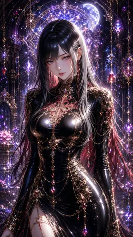 月光の魔法聖堂に佇む宝石の巫女 thumbnail