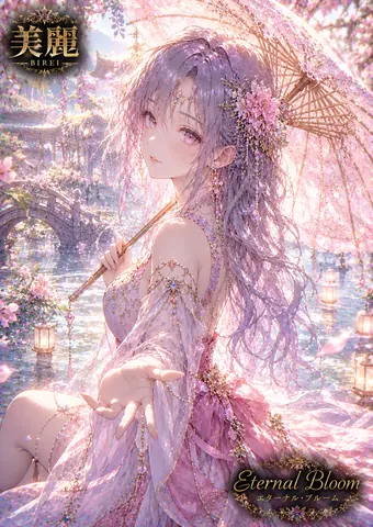 桜咲く幻想庭園の麗人 thumbnail