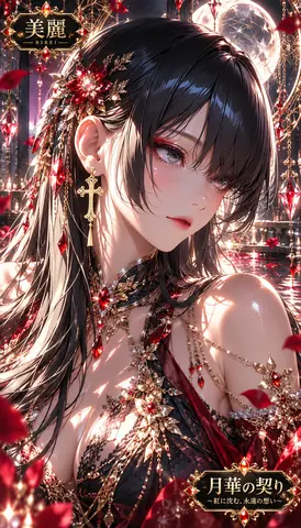 月華に舞う紅の花嫁 thumbnail