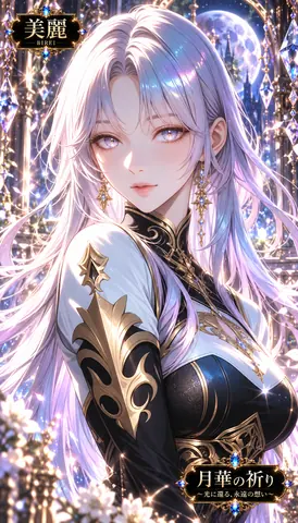 月華に佇む美麗の騎士嬢 thumbnail