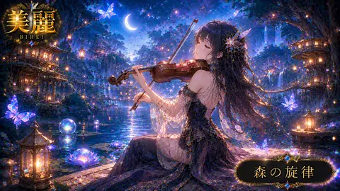 月夜の森に響く旋律 thumbnail