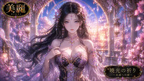 暁光の祈り、花咲く宮殿の女神 thumbnail
