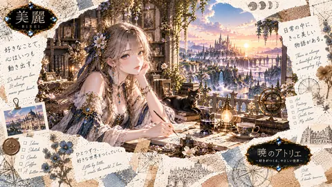 黄昏のアトリエと幻想都市 thumbnail