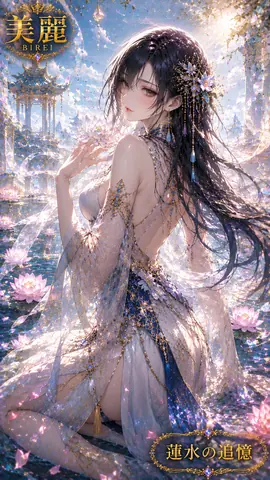 蓮水に佇む美麗幻想姫 thumbnail