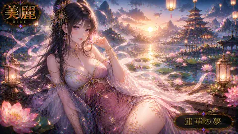 蓮華の夢、夕映えの幻想郷 thumbnail