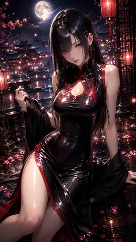 月夜の薔薇の美しい令嬢 thumbnail