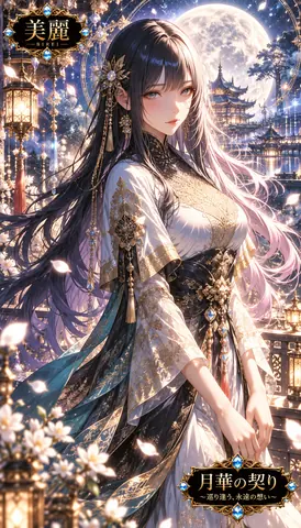 月華に佇む麗姫 thumbnail