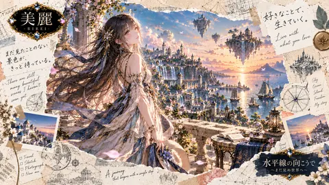水平線の向こうへ、夢の港町 thumbnail
