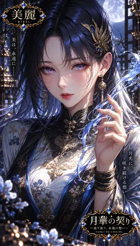 月華の契り、蒼き花嫁 thumbnail