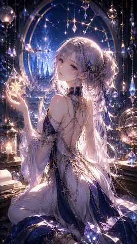 星降る魔法書斎の白銀姫 thumbnail