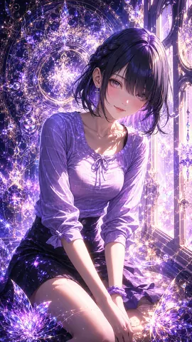 紫水晶の窓辺に咲く魔法の少女 thumbnail