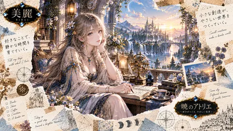 暁のアトリエ、静かな創造の時間 thumbnail