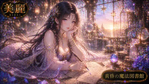 黄昏の魔法図書館の麗しき魔女 thumbnail