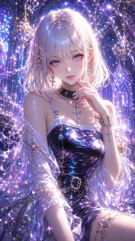 クリスタル聖堂の銀髪幻想姫 thumbnail