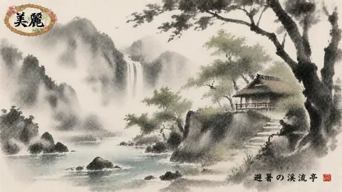美麗な避暑の渓流亭 thumbnail