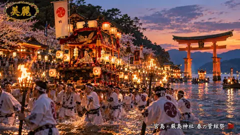 宮島・厳島神社 春の管絃祭 thumbnail