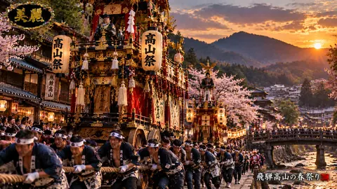 飛騨高山 春祭りの宵行列 thumbnail