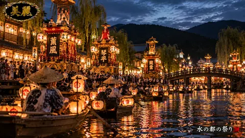 水都を彩る灯籠祭りの夜 thumbnail