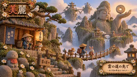 粘土の旅人と雲の道 thumbnail