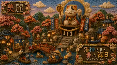 粘土細工の猫神春祭り thumbnail
