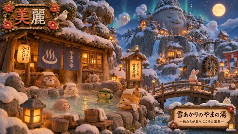 雪あかりの妖怪温泉村 thumbnail