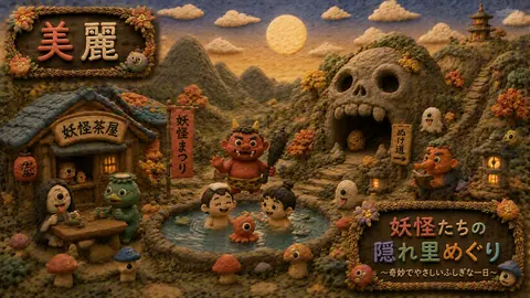 粘土細工の妖怪隠れ里めぐり thumbnail