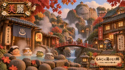 粘土細工の山里温泉郷 thumbnail