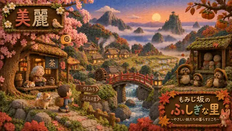 粘土細工のもみじ坂ふしぎな里 thumbnail