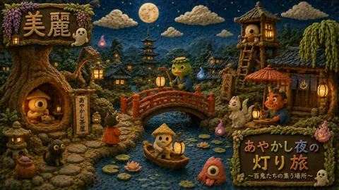 粘土細工の妖怪夜祭り thumbnail