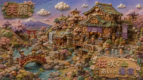 桜咲く山あいの湯宿 thumbnail